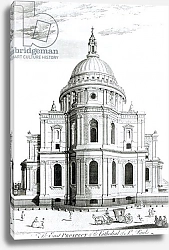 Постер Школа: Английская 18в. The East Prospect of St. Paul's Cathedral, engraved by R. Parr