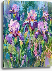 Постер Etude with irises