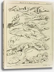 Постер Рубенс Петер (Pieter Paul Rubens) Several figures in prone and supine positions