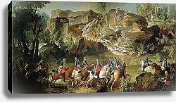 Постер Одри Жан-Батист Hunting in the Forest of Fontainebleau at Franchard