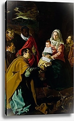 Постер Веласкес Диего (DiegoVelazquez) Adoration of the Kings, 1619
