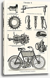 Постер Детали велосипеда
