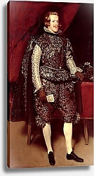 Постер Веласкес Диего (DiegoVelazquez) Philip IV of Spain in Brown and Silver, c.1631-2