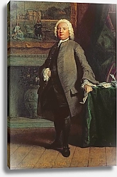 Постер Хаймор Джозеф Portrait of Samuel Richardson 1750