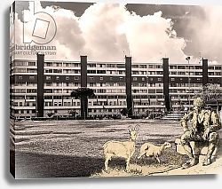 Постер Черокки Джулио (совр) cours progressif de paysage -foglio_170-, 2013, photographic contamination, bi-dimensional