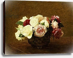 Постер Фантен-Латур Анри Roses, 1894