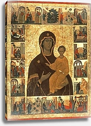 Постер Virgin Hodegetria Icon of Smolensk, c.1450