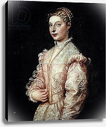 Постер Тициан (Tiziano Vecellio) Portrait of Lavinia Vecellio