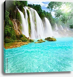 Постер Водопад Дэтянь, Вьетнам 4