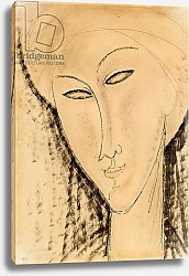 Постер Модильяни Амедео (Amedeo Modigliani) Head of a Woman 1