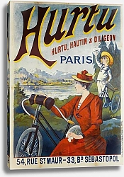 Постер Неизвестен Hurtu, Hautin Aand Diligeon, Paris