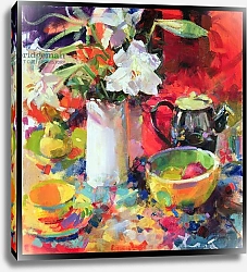 Постер Грехам Питер (совр) Lilies in Summer, 2000