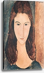 Постер Модильяни Амедео (Amedeo Modigliani) Portrait of a Young Girl
