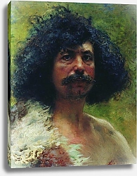 Постер Маковский Константин Этюд мужской головы. 1897
