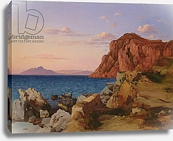 Постер Лигети Анталь Rocky Landscape, 19th century