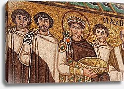 Постер Школа: Итальянская Emperor Justinian I