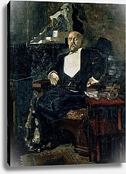 Постер Врубель Михаил Portrait of S. Mamontov, the Founder of the First Private Opera, 1897