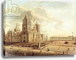 Постер Гуальди Педро The Catedral Metropolitana and the Palacio Nacional