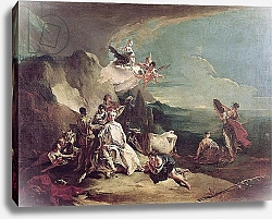 Постер Тьеполо Джованни The Rape of Europa, 1720-21