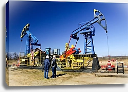 Постер Добыча нефти и газа