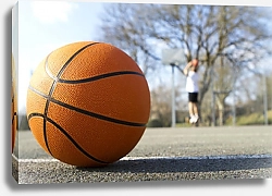 Постер Баскетбольный мяч