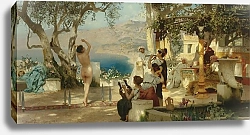 Постер Семирадский Генрих Танец среди мечей. 1881
