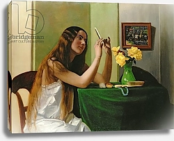 Постер Валлоттон Феликс At the Dressing Table, 1911