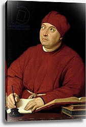 Постер Рафаэль (Raphael Santi) Portrait of Tommaso Inghirami