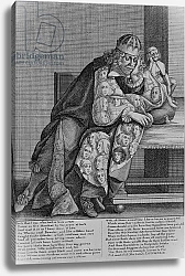 Постер Холлар Вецеслаус (грав) Illustration to Thomas Killigrew's poem 'Letcherie', c.1664