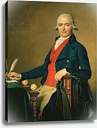 Постер Давид Жак Луи Gaspard Meyer or The Man in the Red Waistcoat, 1795
