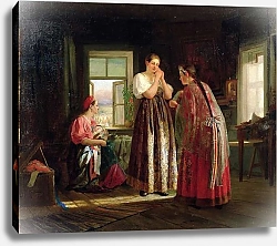 Постер Максимов Василий Preparation Before a Party, 1869