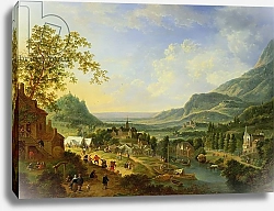 Постер Гриффер Ян A Village Fete in the Rhine Valley