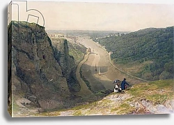 Постер Данби Франсис The Avon Gorge, looking over Clifton, c.1820