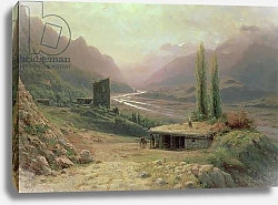 Постер Лагорио Лев Феликсович Caucasian Canyon, 1893 1