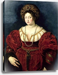 Постер Рубенс Петер (Pieter Paul Rubens) Posthumous portrait of Isabella d'Este, Marchioness of Mantua, 1605-8