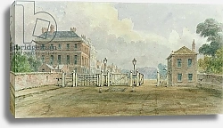 Постер Школа: Английская 18в. Hyde Park Corner Turnpike, 1785
