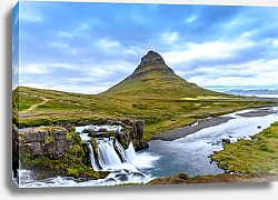 Постер Исландия, Kirkjufell mountain №2