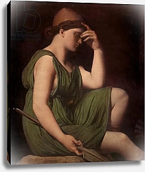 Постер Ингрес Джин Odysseus, study for the Apotheosis of Homer, c.1850