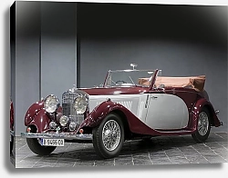 Постер Bentley 3 1 2 Litre Drophead Coupe by Young '1935