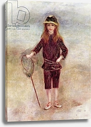 Постер Ренуар Пьер (Pierre-Auguste Renoir) The Little Fisherwoman 1879