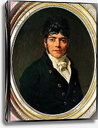 Постер Давид Жак Луи medallion Portrait of the Comte Esteve, 1804