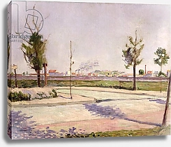Постер Синьяк Поль (Paul Signac) The Road to Gennevilliers, 1883