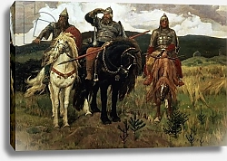 Постер Васнецов Виктор Warrior Knights, 1881-98