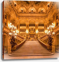 Постер Франция. Гранд опера в Париже