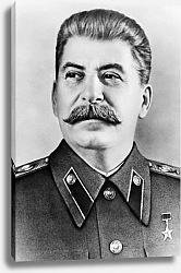 Постер Портрет Иосифа Сталина