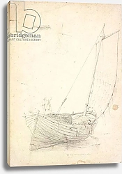Постер Хеми Чарльз Study of a Fishing Boat