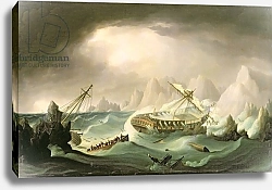 Постер Баттерсворт Томас Shipwreck off a Rocky Coast