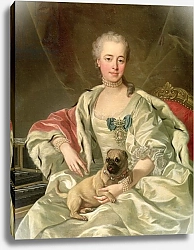 Постер Лоо Луи Princess Ekaterina Golitsyna 1759