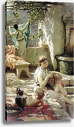 Постер Семирадский Генрих У водоёма. 1895