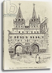 Постер Школа: Французская Notre-Dame d'Iversk a Moscou